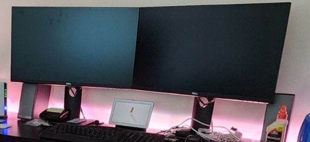 DELL 24inch PRO P2419H Monitor With Dual Monitor Stand