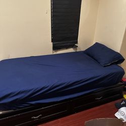 Twin Bed And Frame 