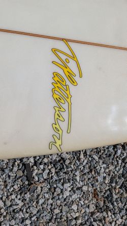 T. Patterson 6'0 surfboard