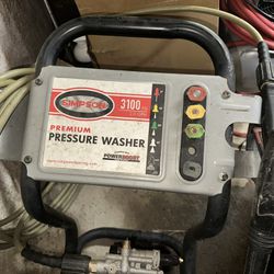 Honda power washer with 190cc engine and 3100 psi.