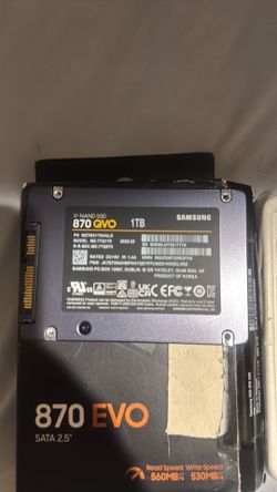 Samsung solid state drive 1TB 870 QVO SAta 2.5