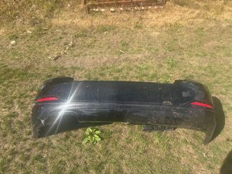 2019 bmw 430 rear bumper with plastics