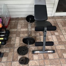 Weights And Bench