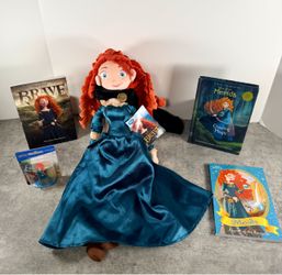 Disney Pixar Brave Merida Bundle – Plush, Books & Figure