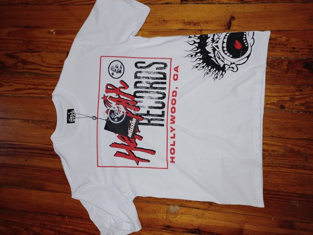 Hellstar Records Shirt Mens Small