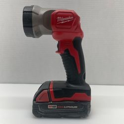 MILWAUKEE 2735-20 M18 18V LED WORK LIGHT W/ M18 BATTERY (CMP130275)