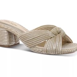 Women’s Gaiaa Bow Block Heel Dress Sandals