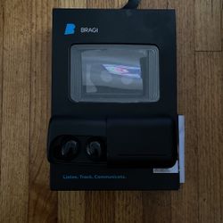 Bragi The Dash Black  Wireless Smart Earphones Bluetooth