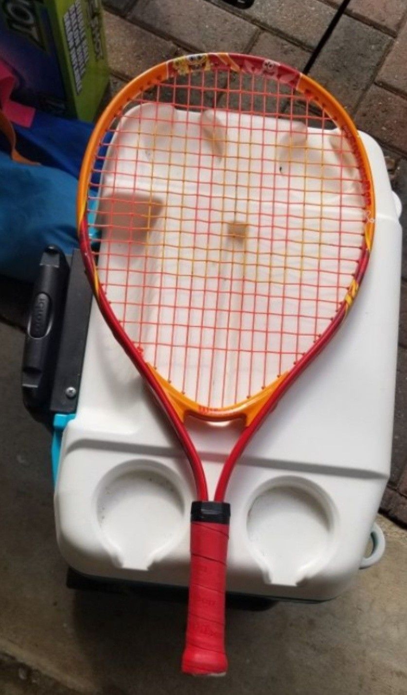 Kids Wilson Spongebob Tennis Racket 