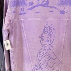 Disney Princess Tiana Denim Jacket Large