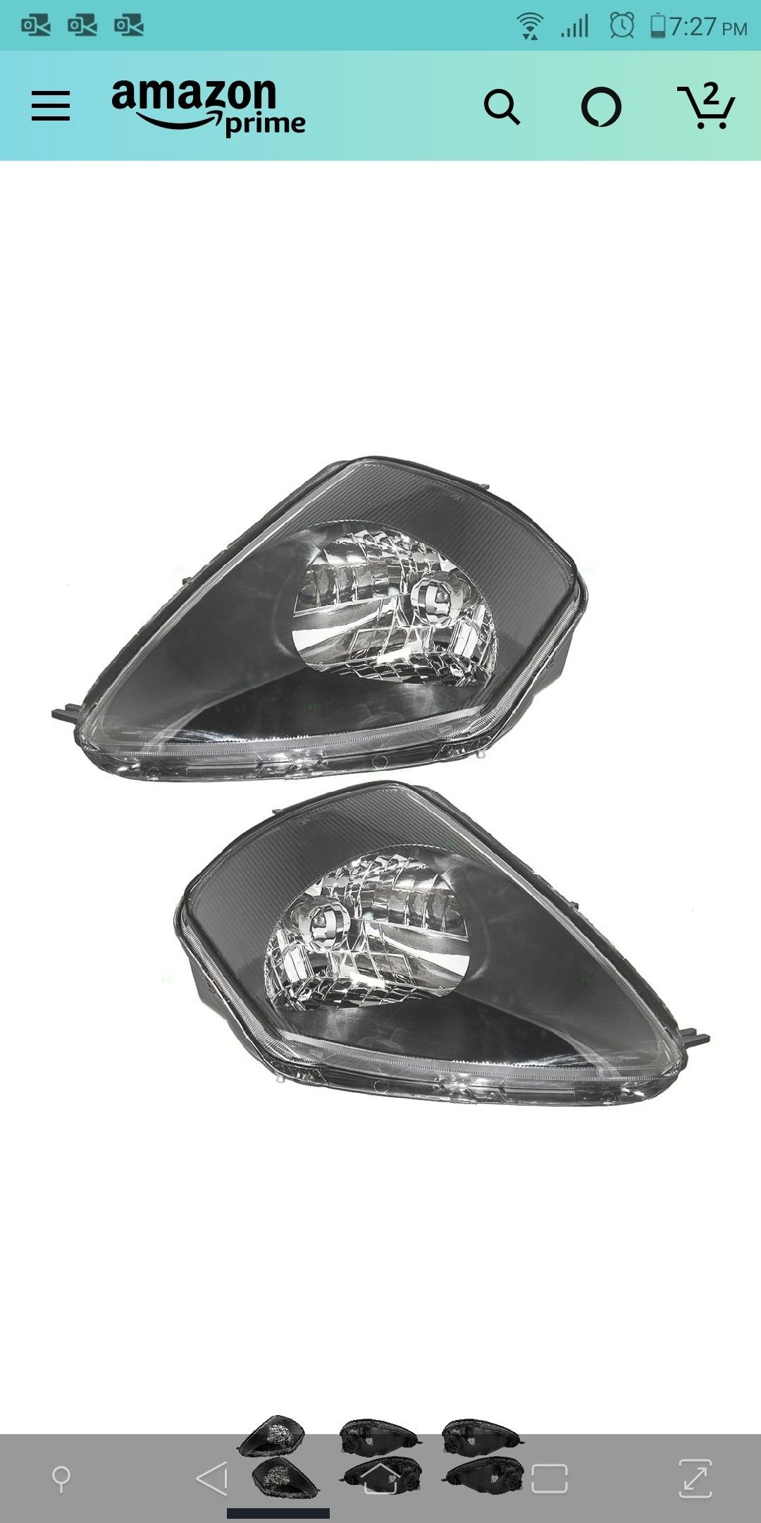 01 Mitsubishi Eclipse Headlights