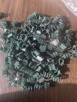 Forest green Mini Clips 