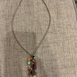 Butterfly and Beads Necklace