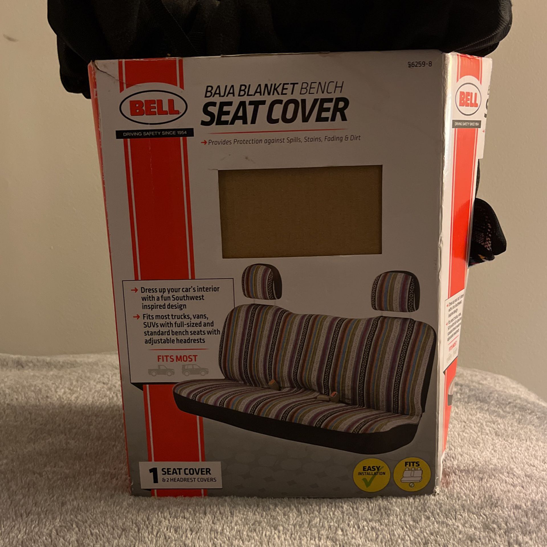 Bell Baja Style Universal Bench Seat Cover New