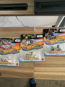 Hot Wheel Racer Verse Grogu & Hera Syndulla & Boba Fett