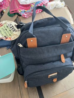 Navy diaper Bag Excellent 