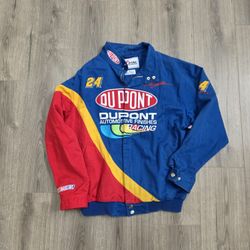 Chase Authentic Jeff Gordon Dupont Racing Jacket Mens Size Medium 