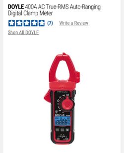 DOYLE 400A AC True-RMS Auto-Ranging Digital Clamp Meter