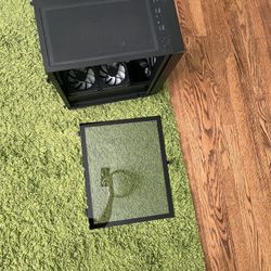 Pc Case And Fan And Power Supply Combo