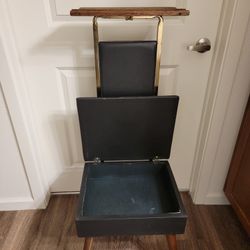 MCM Furniture Vintage Gentleman's Butler Valet Dressing Chair 