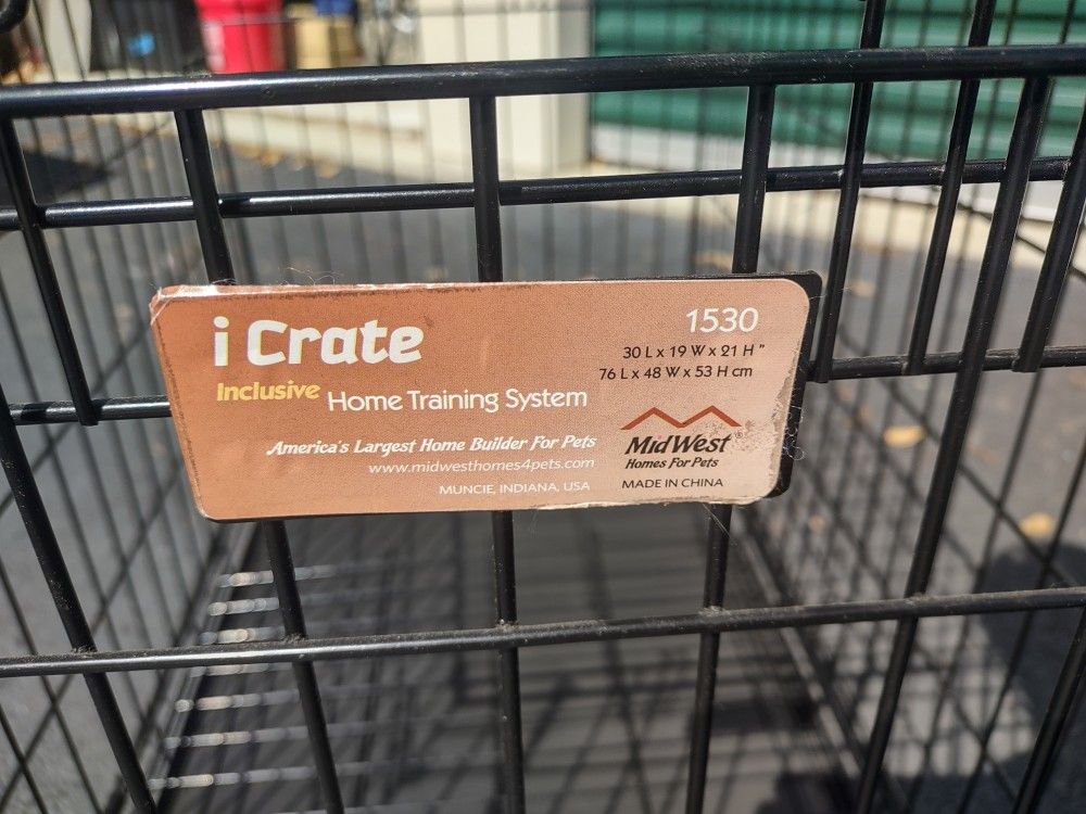(2) Folding Dog Crates