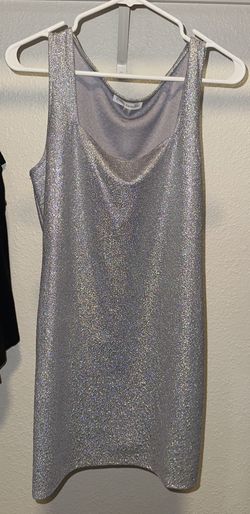 Grey Shimmer Dress