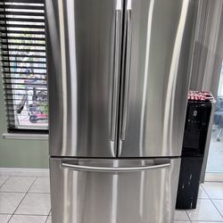 Stainless steel Samsung 3 door refrigerator