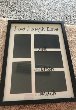 Live Laugh Love picture frame