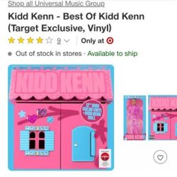 Kidd Kenn Doll And Vinyl