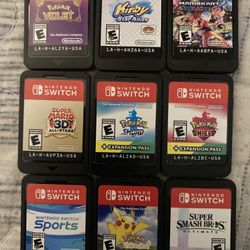 Nintendo Switch Games Please Read Description 