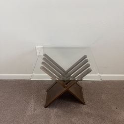 Glass Side/Coffee Table 
