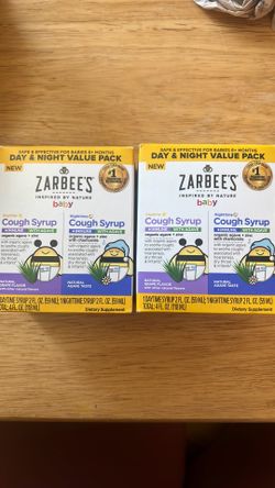 Zarbee’s baby day & night cough syrup value pack