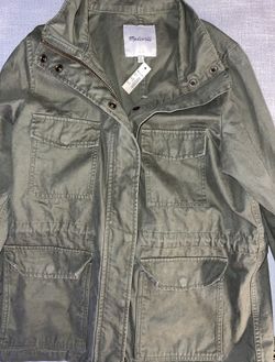 Madewell Jackets & Coats | Madewell Jacket Nwt | Color: Green | Size: Xs 