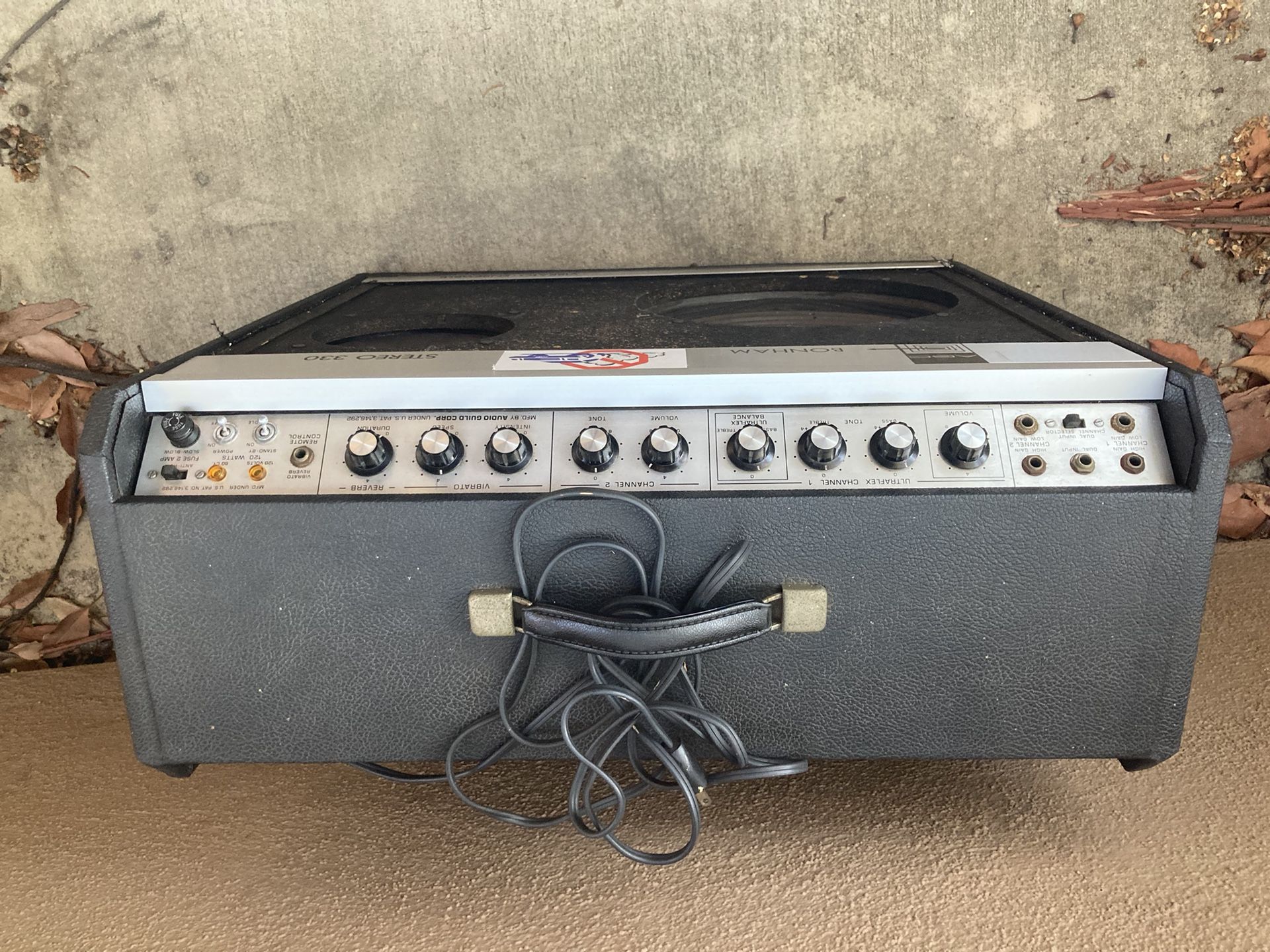 Vintage Audio Guild Bonham Stereo 330 Tube Guitar Amp