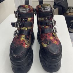 Platform Boots Size 8, Yasuke 30 Year Anniversary, Purchased In japan