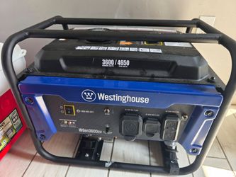 For sale electric generator gas only 1 time used