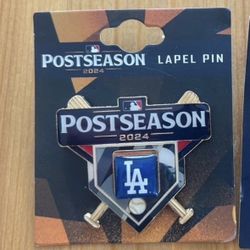 2024 Postseason Los Angeles Dodgers Pin From The Stadium Authentic