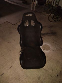 Sparco drivers seat