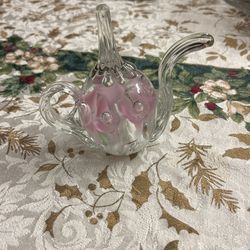 Teapot Paperweight Pisapapeles De Cristal