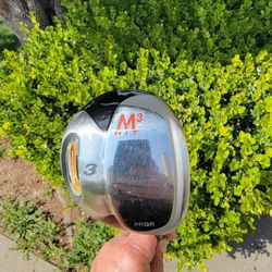 Japanese PRGR M3 Hit Fairway Wood 3w Original Carbon (M-46) Stiff Shaft 