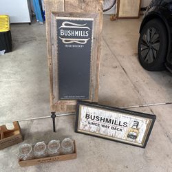 Limited Edition Bushmills Display Set