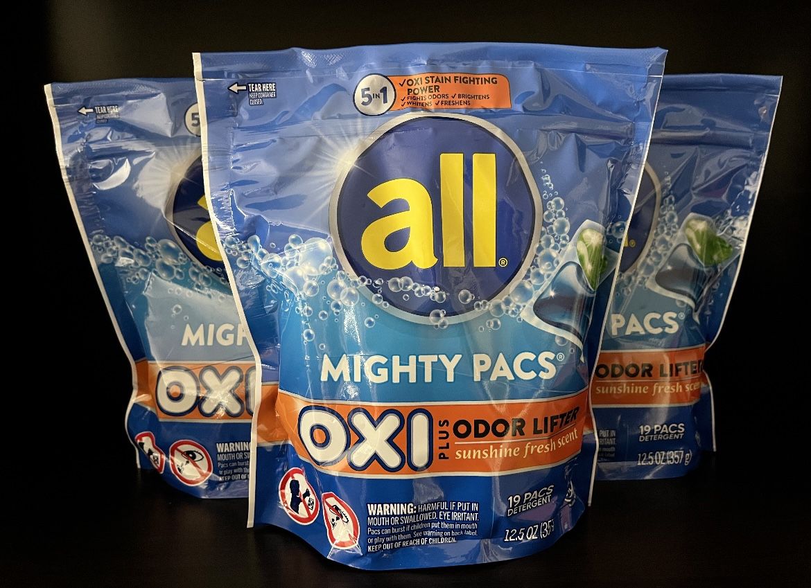 NOW $14.99 (PACK OF 3) ALL LAUNDRY DETERGENT