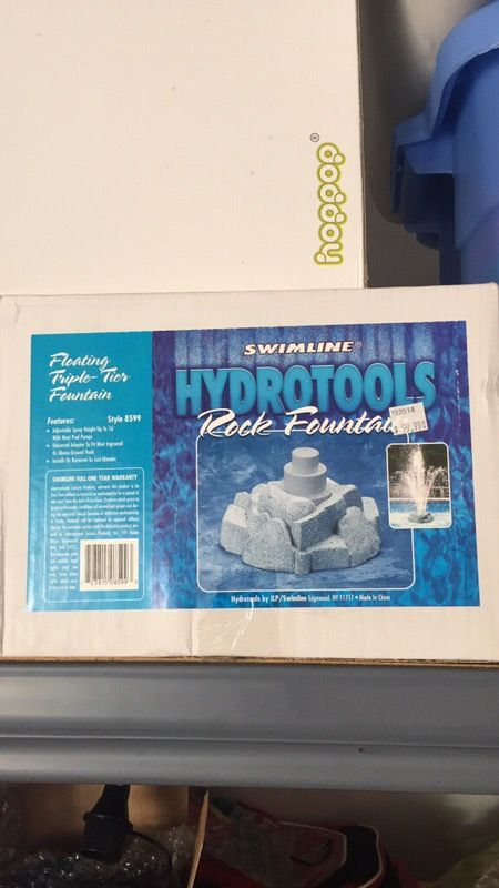 Pool fountain hydrotools