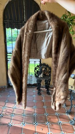 Vintage Mink Fur Stole