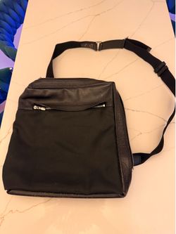 Louis Vuitton Black Messenger Bag - 100% Authentic