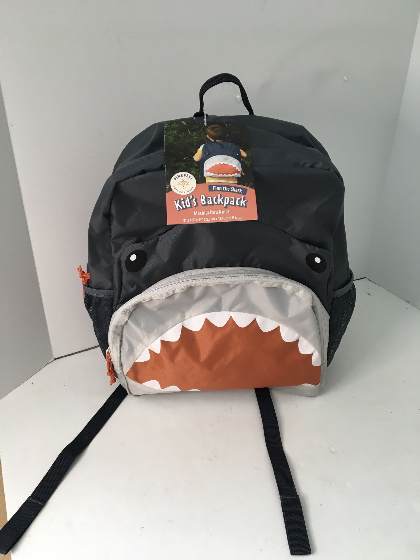 New Kids FireFly Finn The Shark Outdoor Gear Backpack