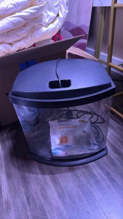 2.5 Gal Fish Tank with Filter, Heater, and Light