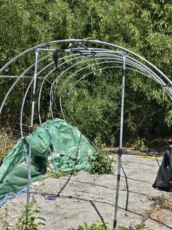 2 Metal Storage Shed Framing  12 X 20 X10