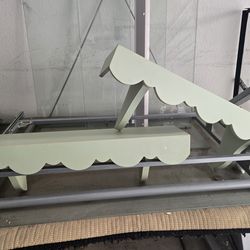 Shelves cottage green