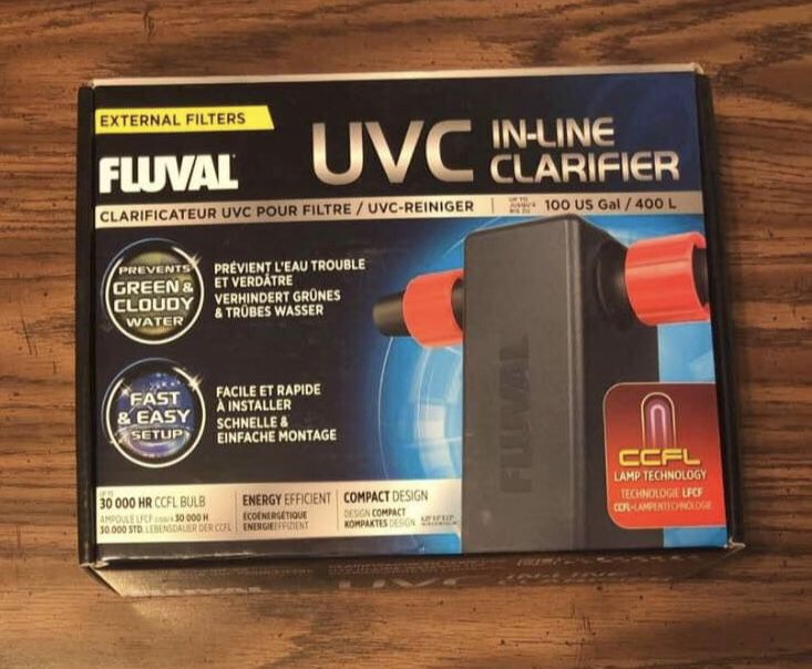 Fluval UVC In-Line Clarifier, NEW!